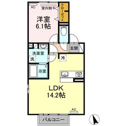 中津駅 徒歩29分 2階の物件間取画像